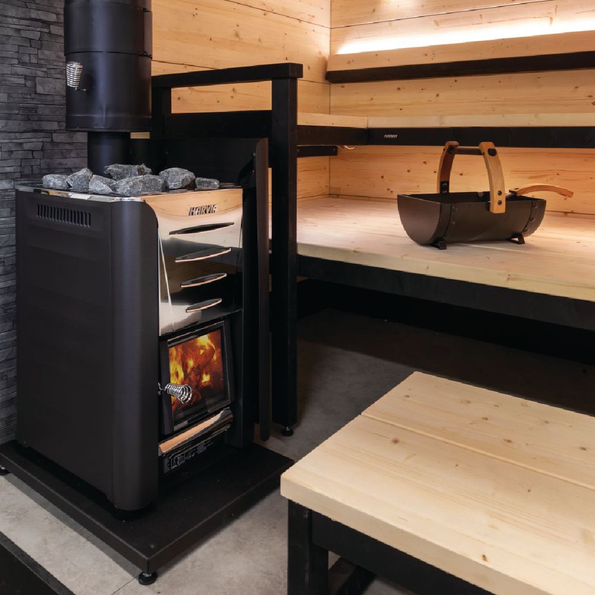 Puuküttekeris HARVIA PRO